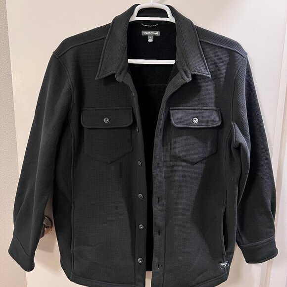 Toad&Co Other - Toad & Co Waffle Knit, Fleece Lined Shirt Jac / Blue / Large